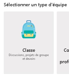 équipe teams